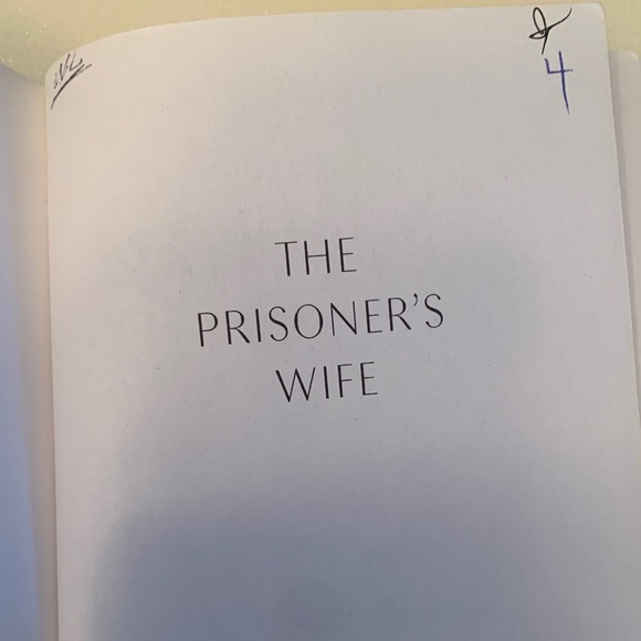 The Prisoner's Wife by Maggie Brookes - Elegant Blue Cover Book - Picture 6 of 8